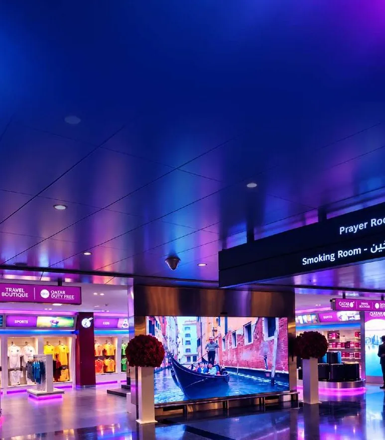Hamad International Airport passenger concourse