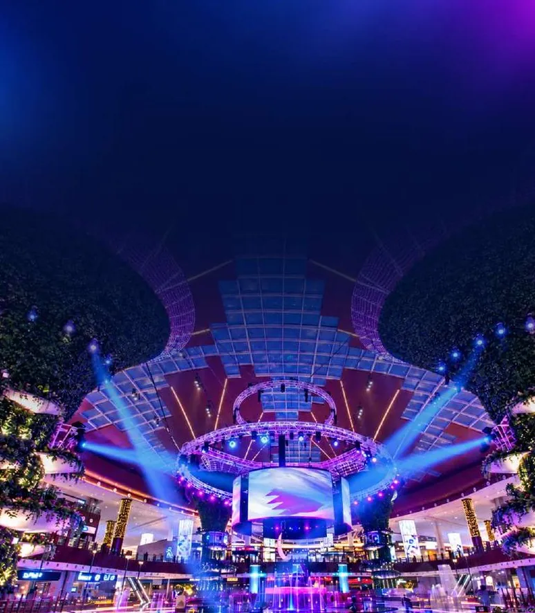 Live entertainment venue, Mall of Qatar Oasis